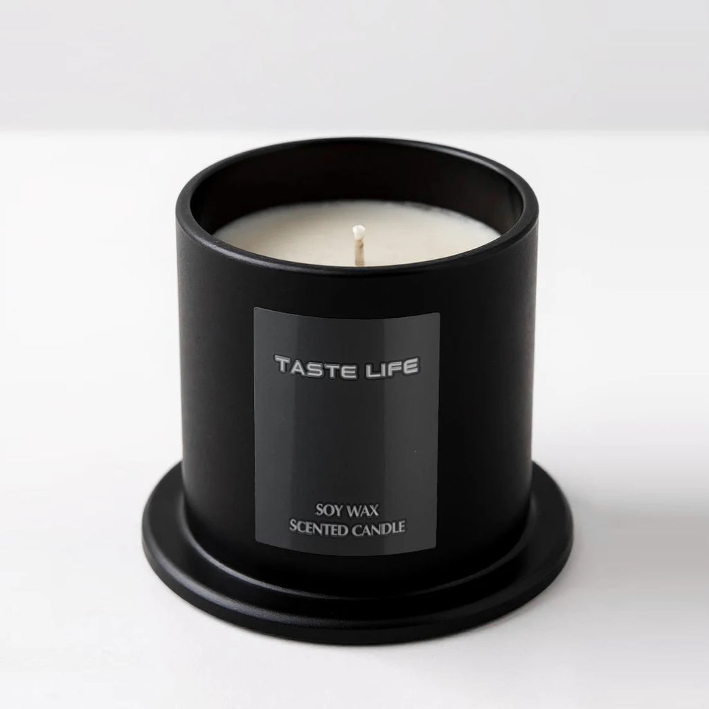 Vela Aromática de Cera de Soja — Campana de Vidrio