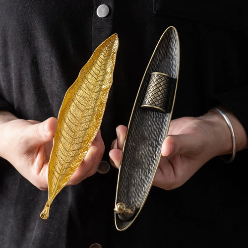 Porta Incienso Creativo con Forma de Barco de Pesca, Quemador de Incienso, Varillas de Incienso de Sándalo, Quemadores, Adorno de Aromaterapia, Decoración para Salón de Té