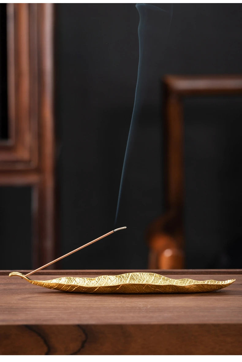 Porta Incienso Creativo con Forma de Barco de Pesca, Quemador de Incienso, Varillas de Incienso de Sándalo, Quemadores, Adorno de Aromaterapia, Decoración para Salón de Té