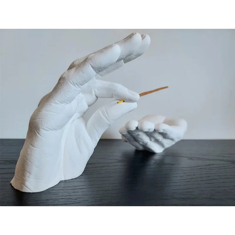 Quemador de incienso, soporte para varillas de incienso, quemador decorativo de escritorio, fácil de limpiar, para sala de estar, yoga, SPA, nuevas decoraciones para el hogar