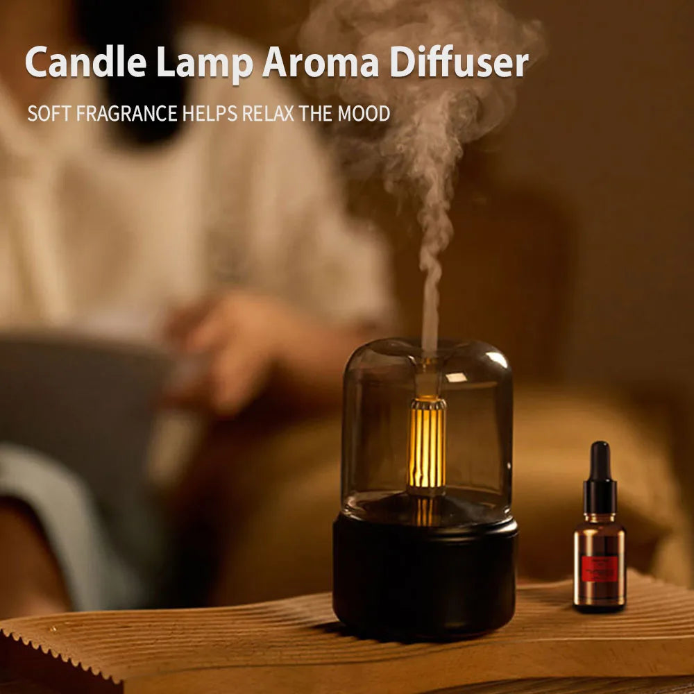Difusor de Aroma con Luz de Vela — 120ml
